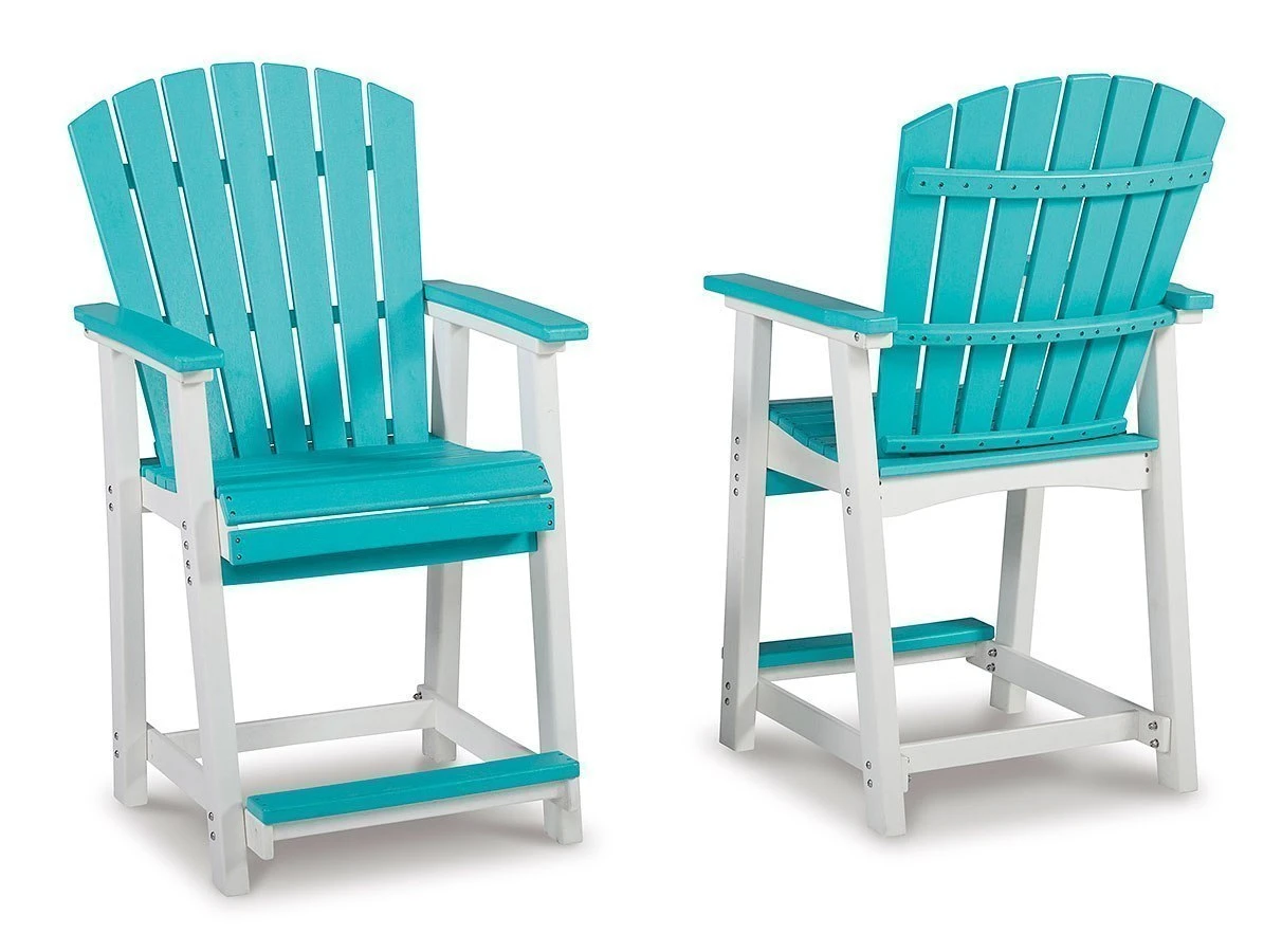 Eisely Outdoor Counter Height Chair (Set Of 2) 4 Eisely Outdoor Counter Height Chair (Set Of 2) - Image 4