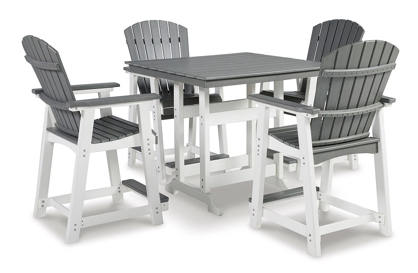 Transville Outdoor Square Counter Height Dining Set 12 Transville Outdoor Square Counter Height Dining Set - Image 12