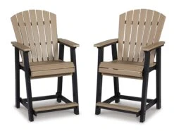 Fairen Trail Outdoor Counter Height Chair (Set Of 2) -Signature Design by Ashley P211 124 ch chair 3