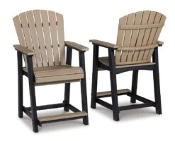 Fairen Trail Outdoor Counter Height Chair (Set Of 2) -Signature Design by Ashley P211 124 ch chair 4