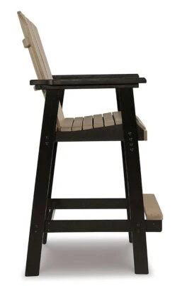 Fairen Trail Outdoor Bar Table Set -Signature Design by Ashley P211 130 barstool 5 1