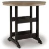 Fairen Trail Outdoor Bar Table W/ Umbrella Option