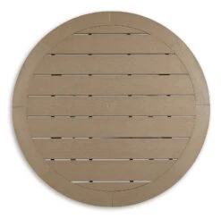 Fairen Trail Outdoor Bar Table W/ Umbrella Option 6 Fairen Trail Outdoor Bar Table W/ Umbrella Option -Signature Design by Ashley P211 613 bar table 3