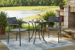 Crystal Breeze 3-Piece Outdoor Bistro Set