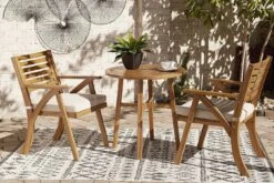 Vallerie 3-Piece Outdoor Bistro Set -Signature Design by Ashley P305 050 set 3