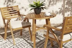 Vallerie 3-Piece Outdoor Bistro Set -Signature Design by Ashley P305 050 set 4