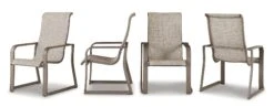 Beach Front Outdoor Dining Set W/ Sling Chairs -Signature Design by Ashley P323 601A chair 4 1