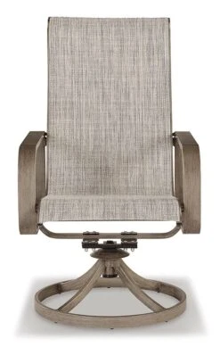 Beach Front Outdoor Dining Set W/ Sling Chairs -Signature Design by Ashley P323 603A chair 2 1