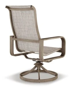 Beach Front Outdoor Dining Set W/ Sling Chairs -Signature Design by Ashley P323 603A chair 4 1