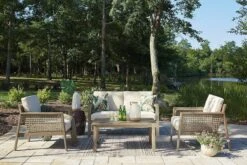 Barn Cove Outdoor Seating Set -Signature Design by Ashley P342 835 820 set 2