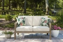Barn Cove Outdoor Seating Set -Signature Design by Ashley P342 835 loveseat 1