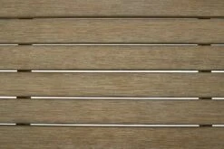 Fynnegan Outdoor Seating Set (Light Brown) -Signature Design by Ashley P349 035 loveseat table 7 1