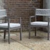 Eden Town Outdoor Arm Chair (Set Of 2)