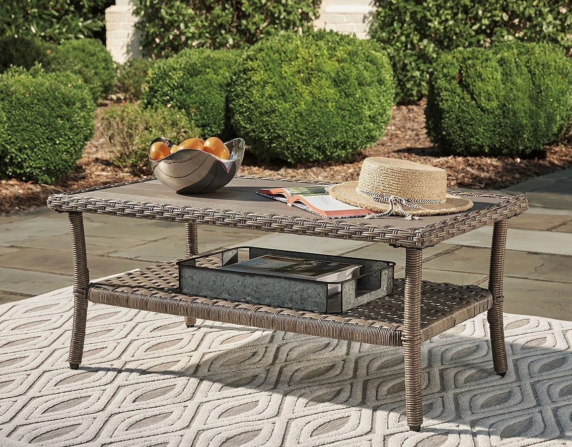 Clear Ridge Outdoor Cocktail Table 1 Clear Ridge Outdoor Cocktail Table