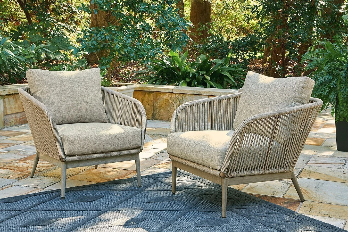 Swiss Valley Outdoor Lounge Chair (Set Of 2) 1 Swiss Valley Outdoor Lounge Chair (Set Of 2)