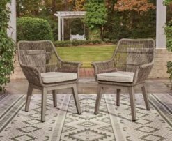 Beachcroft Outdoor Dining Set W/ Beach Front Chairs -Signature Design by Ashley P399 601A chair 1 1