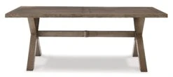 Beach Front Outdoor Trestle Dining Set -Signature Design by Ashley P399 625 table 2