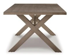 Beach Front Outdoor Trestle Dining Set -Signature Design by Ashley P399 625 table 3