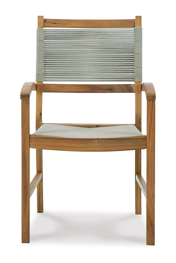 Janiyah Outdoor Rope Arm Chair (Set Of 2) 3 Janiyah Outdoor Rope Arm Chair (Set Of 2) - Image 3