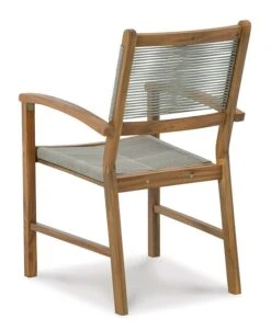 Janiyah Outdoor Round Dining Set -Signature Design by Ashley P407 602A chair 6 1