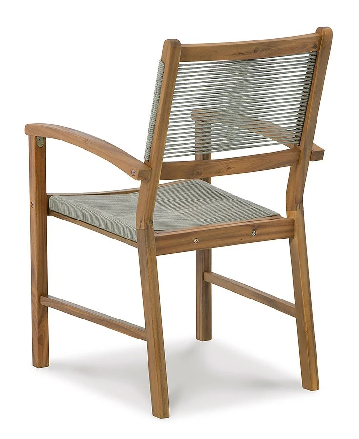 Janiyah Outdoor Rope Arm Chair (Set Of 2) 6 Janiyah Outdoor Rope Arm Chair (Set Of 2) - Image 6