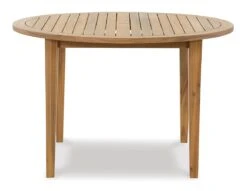 Janiyah Outdoor Round Dining Set -Signature Design by Ashley P407 615 table 4