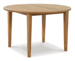 Janiyah Outdoor Round Dining Set -Signature Design by Ashley P407 615 table 5