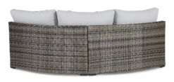 Harbor Court Outdoor Curved Loveseat -Signature Design by Ashley P459 861 loveseat 4 1