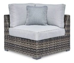 Harbor Court Modular Outdoor Sectional Set W/ Coulee Mills Fire Pit Table -Signature Design by Ashley P459 877 corner 2