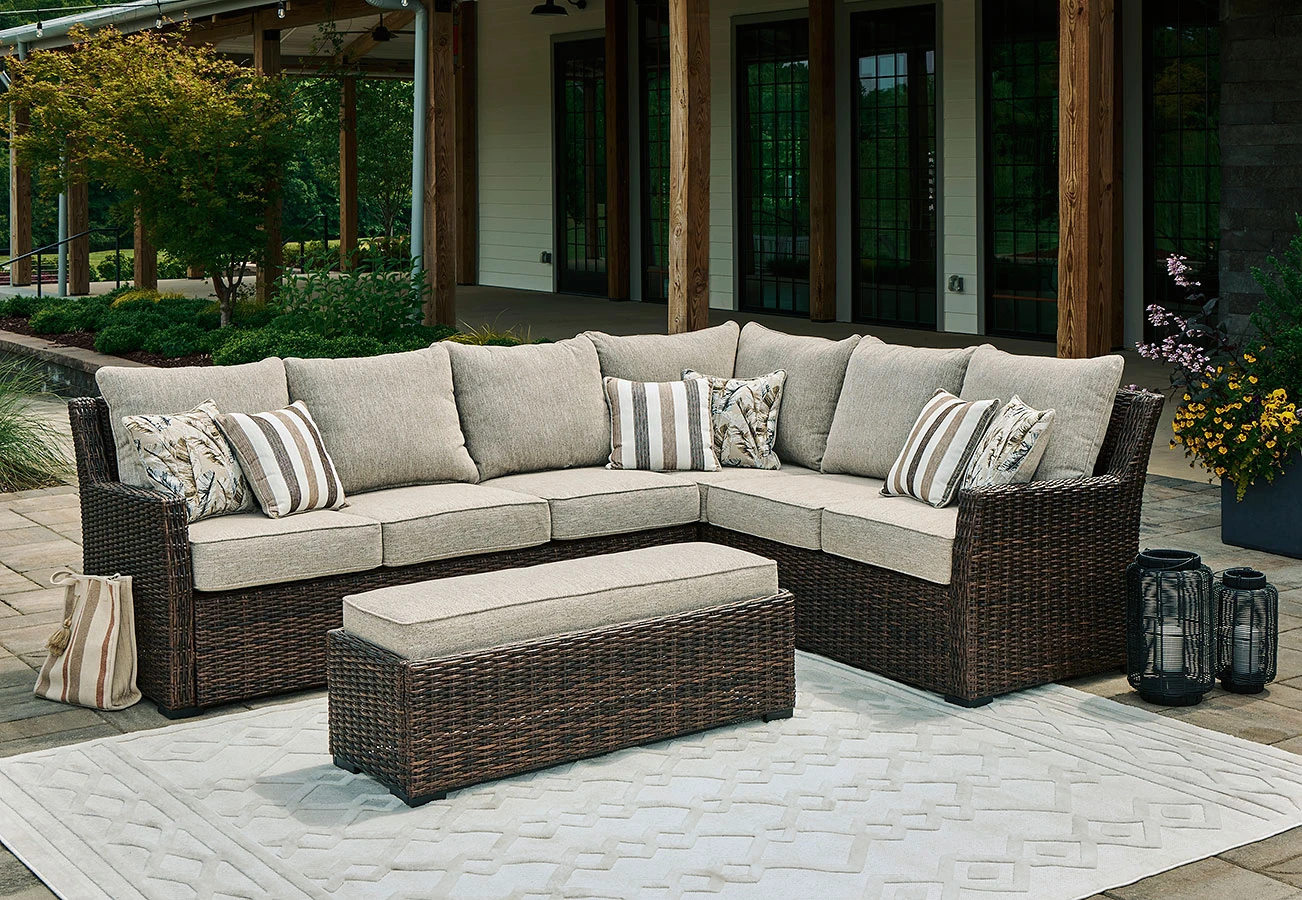 Brook Ranch Outdoor Sectional Set 1 Brook Ranch Outdoor Sectional Set
