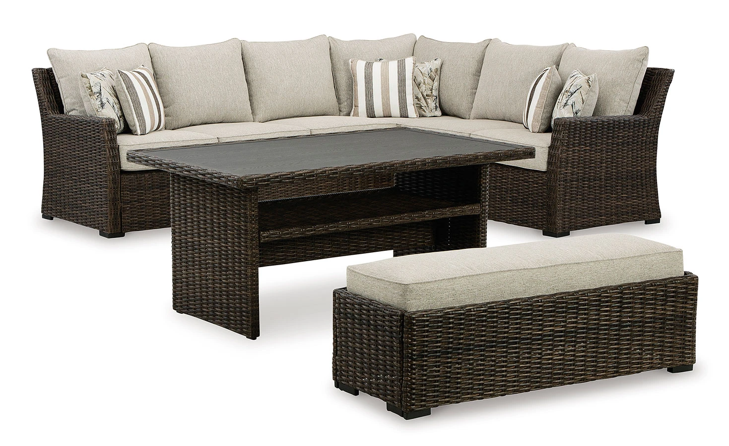Brook Ranch Outdoor Sectional Set 11 Brook Ranch Outdoor Sectional Set - Image 11