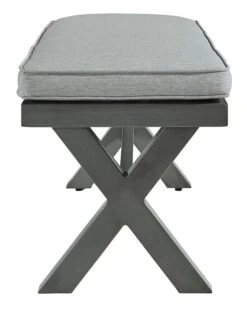 Elite Park Outdoor Dining Set W/ Bench -Signature Design by Ashley P518 600 bench 4