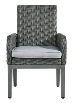 Elite Park Outdoor Dining Set W/ Bench -Signature Design by Ashley P518 601A chair 3