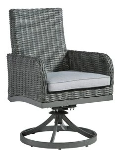 Elite Park Outdoor Dining Set W/ Bench -Signature Design by Ashley P518 602A chair 4