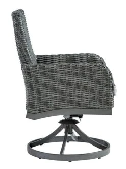 Elite Park Outdoor Dining Set W/ Bench -Signature Design by Ashley P518 602A chair 5