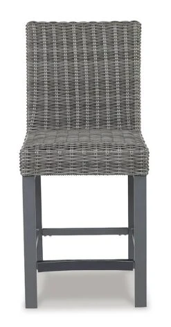 Palazzo Outdoor Bar Table Set -Signature Design by Ashley P520 130 barstool 3 1