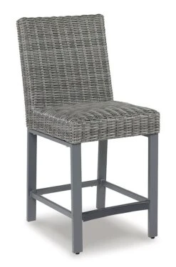 Palazzo Outdoor Bar Table Set -Signature Design by Ashley P520 130 barstool 4 1