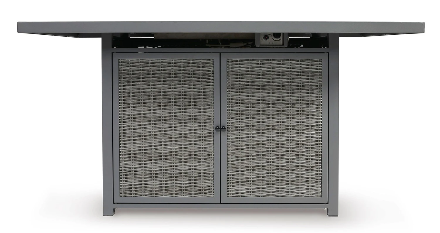 Palazzo Outdoor Bar Table W/ Fire Pit 10 Palazzo Outdoor Bar Table W/ Fire Pit - Image 10