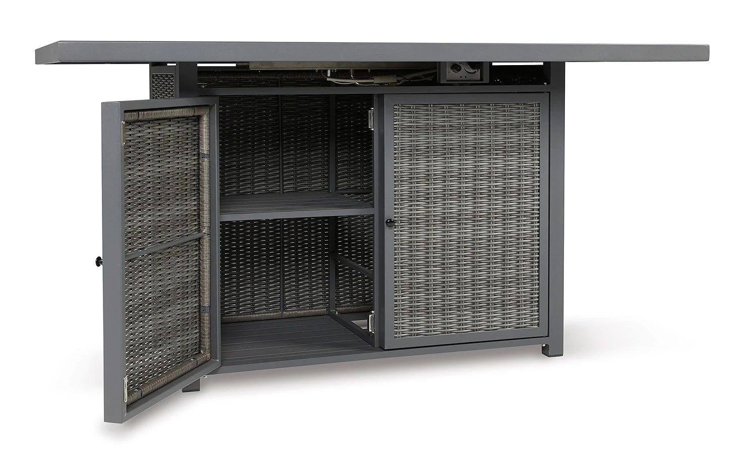 Palazzo Outdoor Bar Table W/ Fire Pit 11 Palazzo Outdoor Bar Table W/ Fire Pit - Image 11