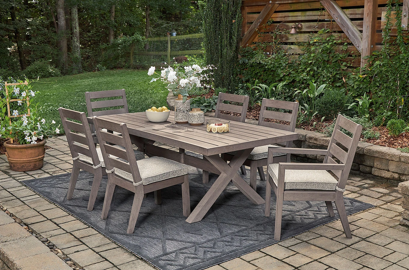 Hillside Barn Outdoor Dining Set 2 Hillside Barn Outdoor Dining Set - Image 2