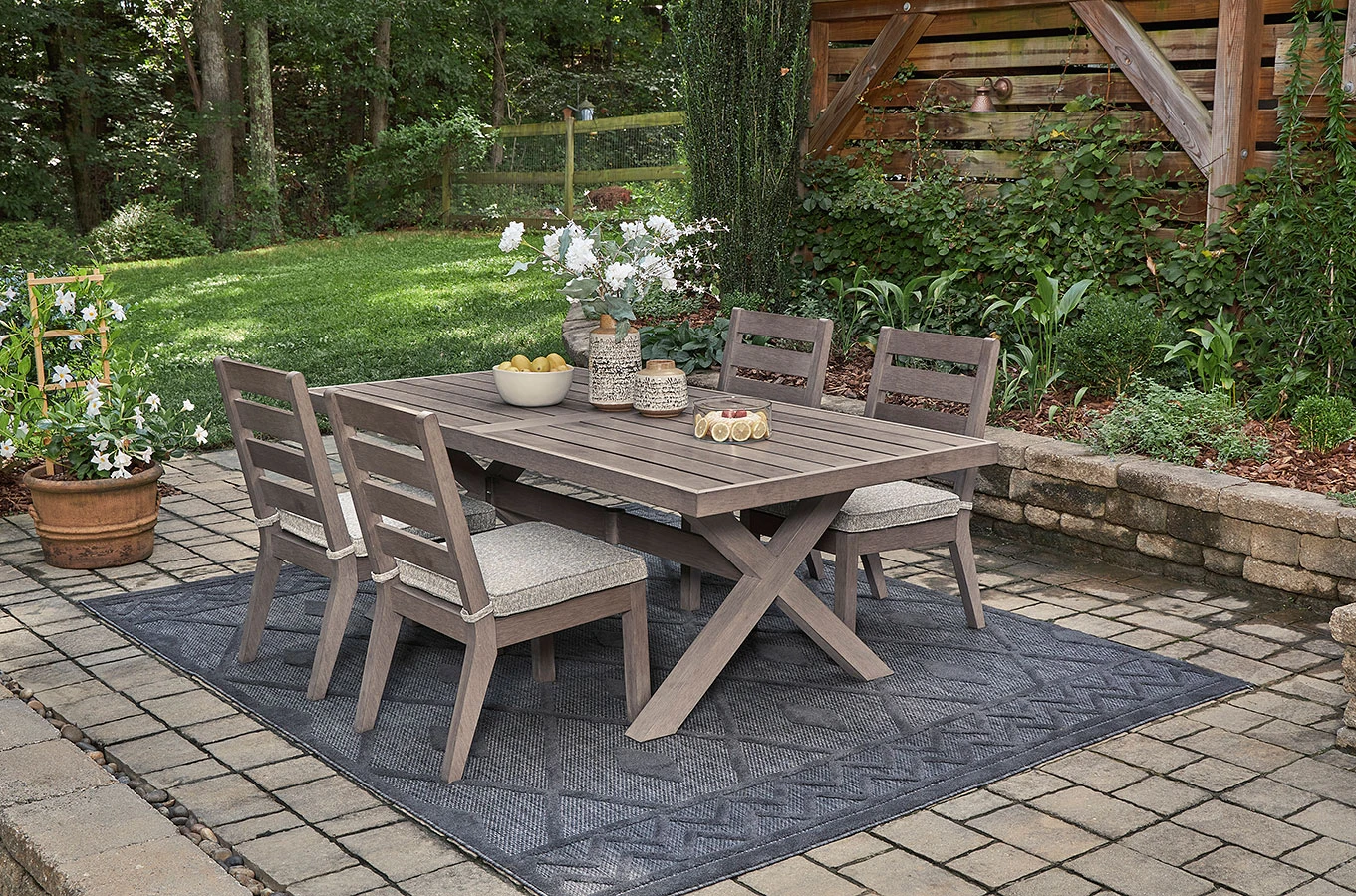 Hillside Barn Outdoor Dining Set 6 Hillside Barn Outdoor Dining Set - Image 6