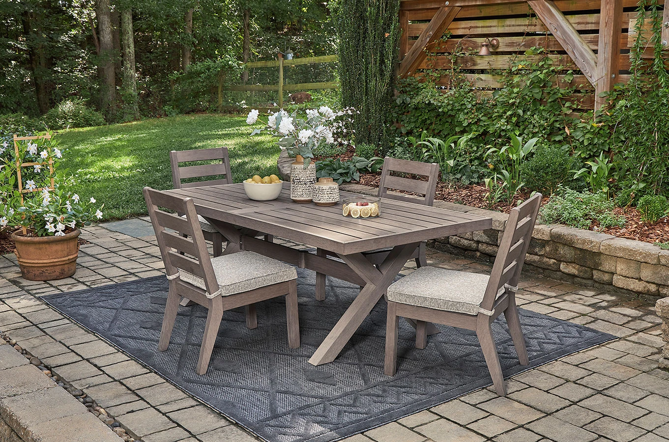 Hillside Barn Outdoor Dining Set 9 Hillside Barn Outdoor Dining Set - Image 9