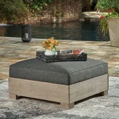 Citrine Park Outdoor Seating Set -Signature Design by Ashley P660 814 ottoman 1