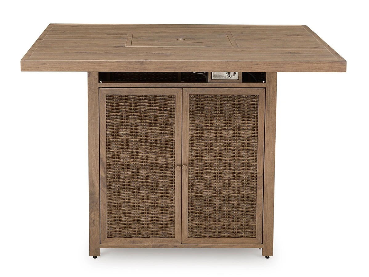 Walton Bridge Outdoor Fire Pit Bar Table Set 10 Walton Bridge Outdoor Fire Pit Bar Table Set - Image 10