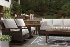 Paradise Trail Outdoor Seating Set -Signature Design by Ashley P750 838 835 set 5