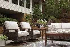 Paradise Trail Outdoor Seating Set -Signature Design by Ashley P750 838 835 set 9