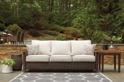 Paradise Trail Outdoor Seating Set -Signature Design by Ashley P750 838 sofa 1