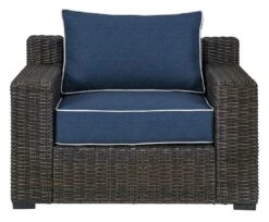 Grasson Lane Outdoor Fire Pit Table Set -Signature Design by Ashley P783 820 chair 2