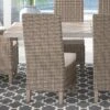 Beach Front Outdoor Dining Set W/ Beachcroft Chairs