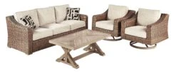 Beachcroft Outdoor Seating Set 27 Beachcroft Outdoor Seating Set -Signature Design by Ashley P791 838 821 set 7